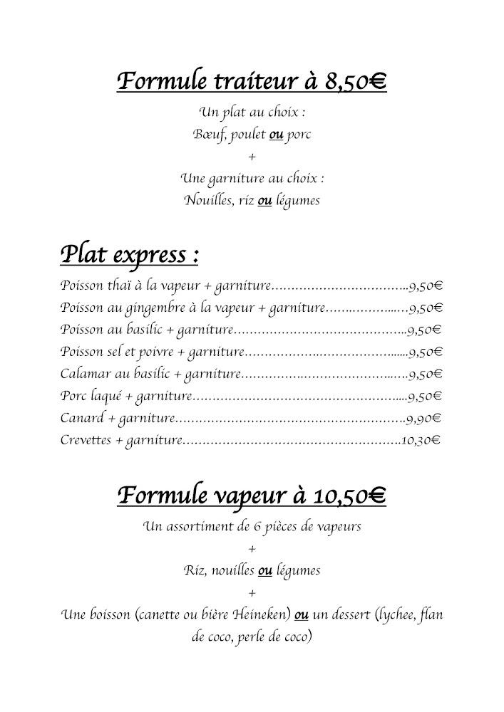 Palais d'Orléans - Menu Image 4